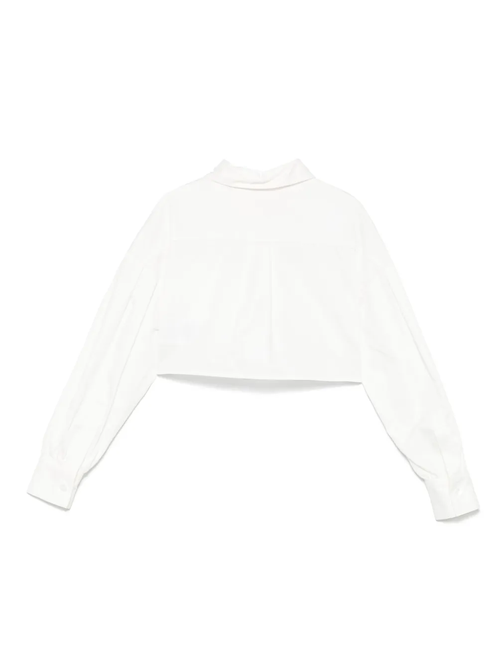 Miss Blumarine Shirt met geborduurd logo Wit