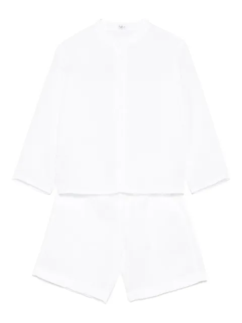 Il Gufo set de shorts de lino