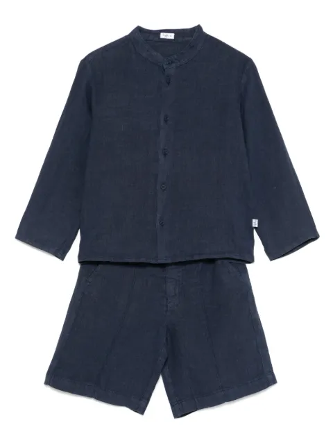 Il Gufo set de shorts de lino