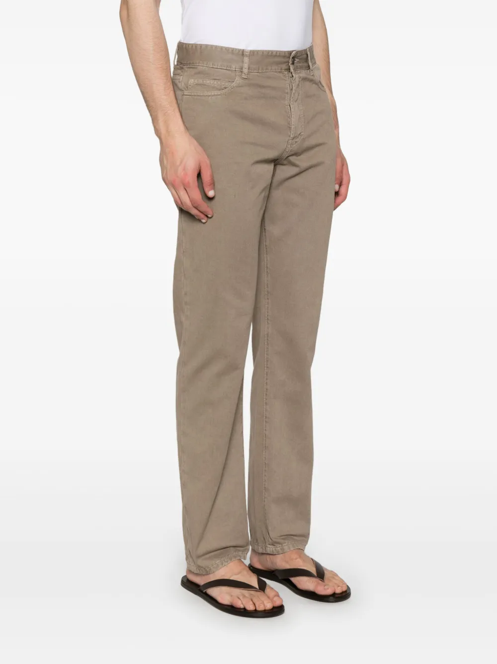 The Row Carlisle broek Bruin