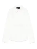 Emporio Armani Kids bib-panel shirt - White