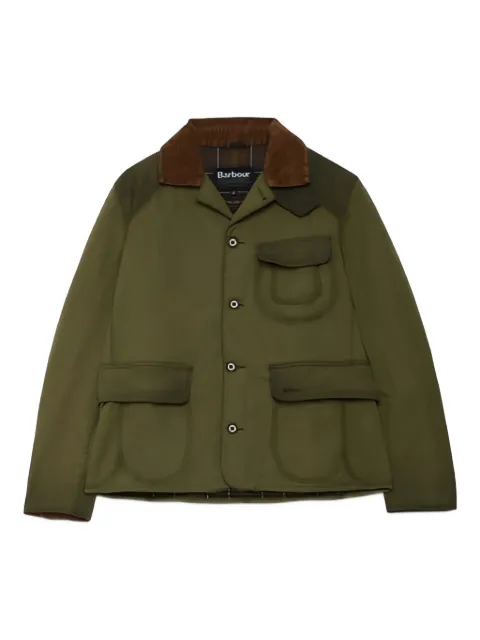 Barbour corduroy-collar jacket