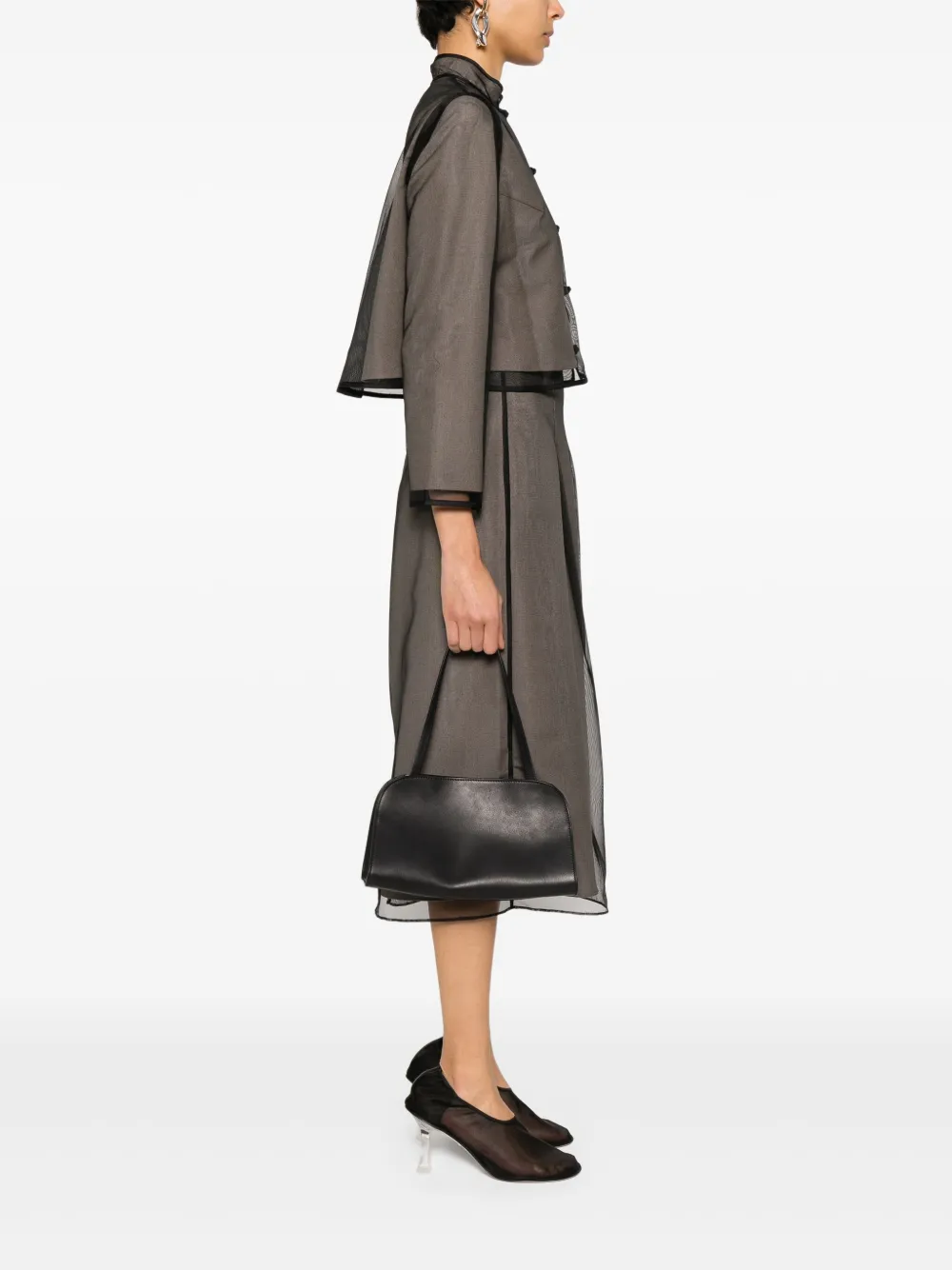The Row Peggy clutch - Zwart