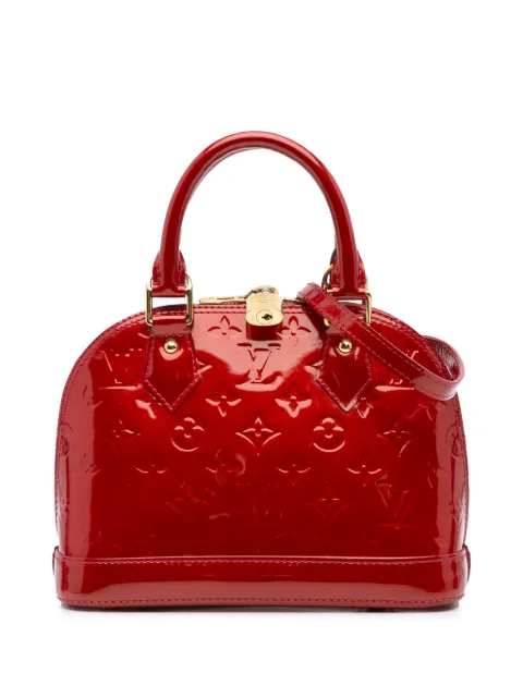 Louis Vuitton Pre-Owned 2014 Monogram Vernis Alma BB satchel