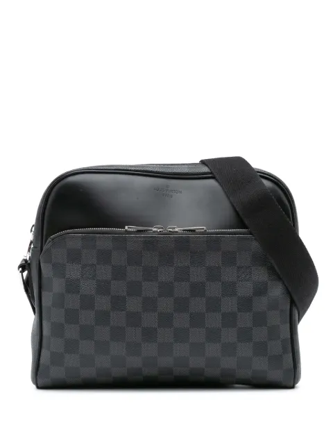 Louis Vuitton Pre-Owned 2017 Damier Graphite Dayton Reporter PM crossbody bag