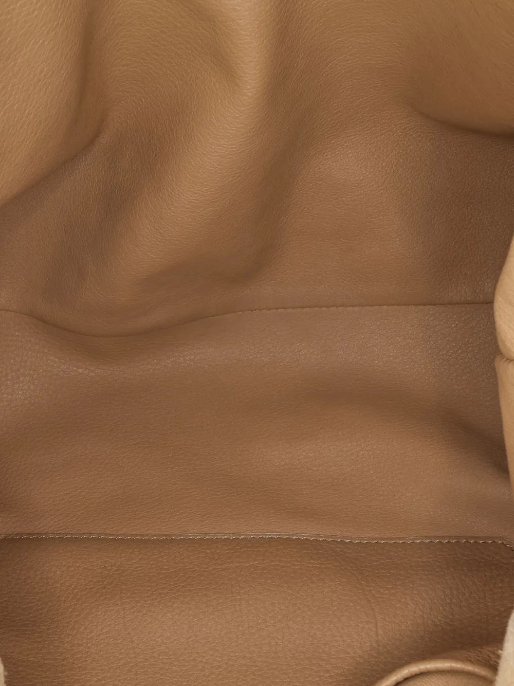 Pre-owned Loewe 2015 Large Suede Flamenco Knot Tote Bag In Brown