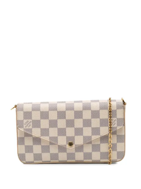 Louis Vuitton Pre-Owned 2020 Damier Azur Pochette Felicie crossbody bag