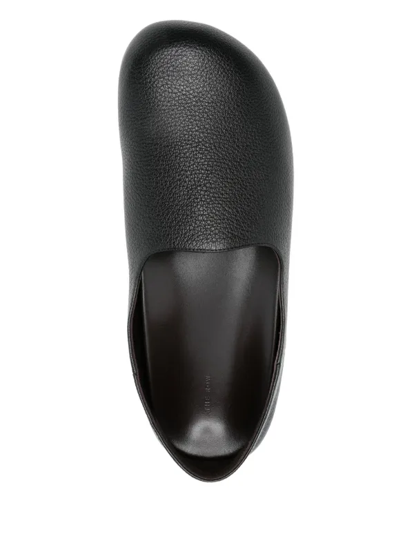 THE ROW ブラック スリッポン