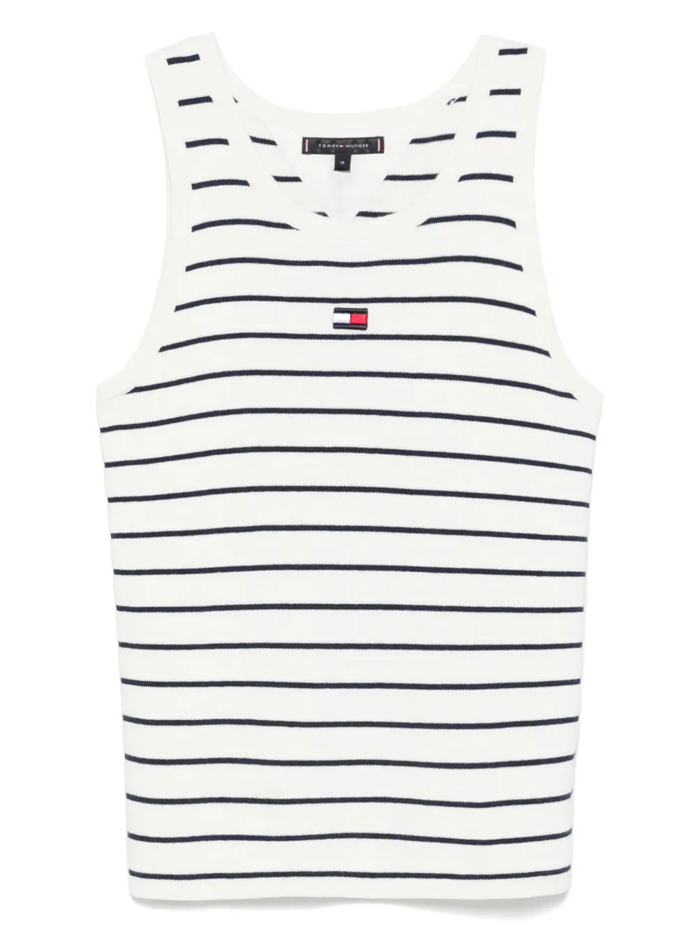 Tommy Hilfiger striped vest | White | Image 1