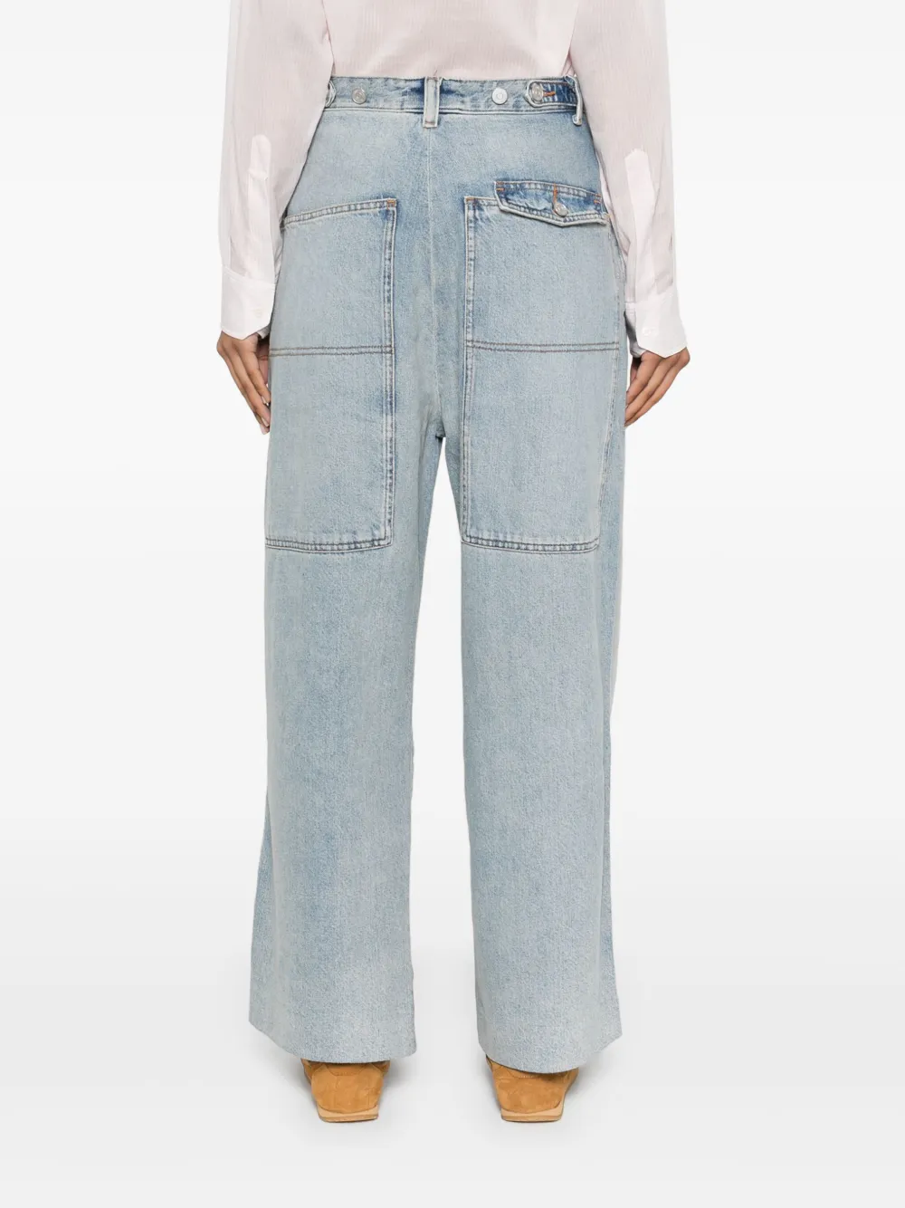 Tommy Hilfiger Jeans met toelopende pijpen Blauw