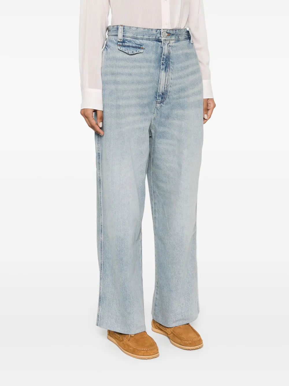 Tommy Hilfiger Jeans met toelopende pijpen Blauw