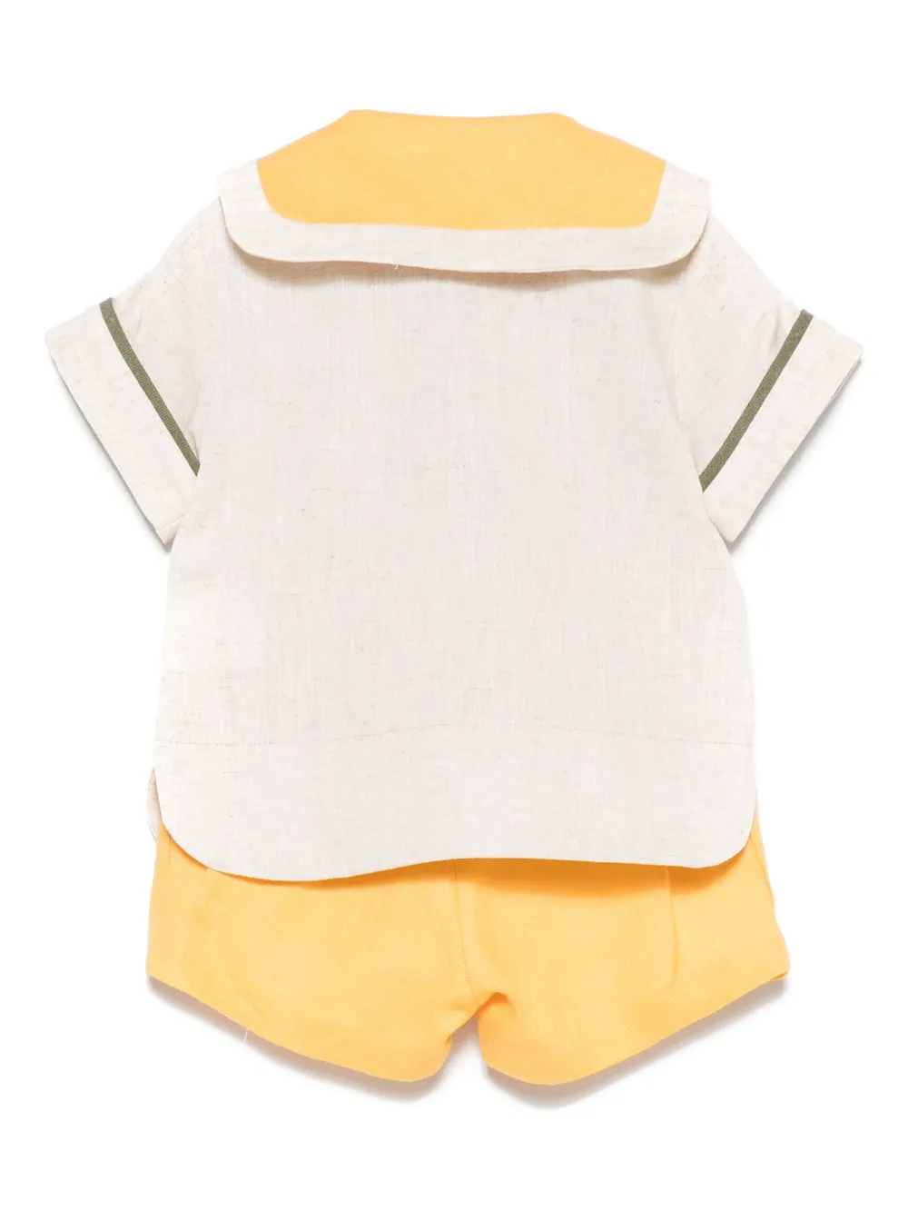 La Stupenderia Shorts met strikdetail Beige