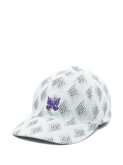 Needles embroidered-logo baseball cap