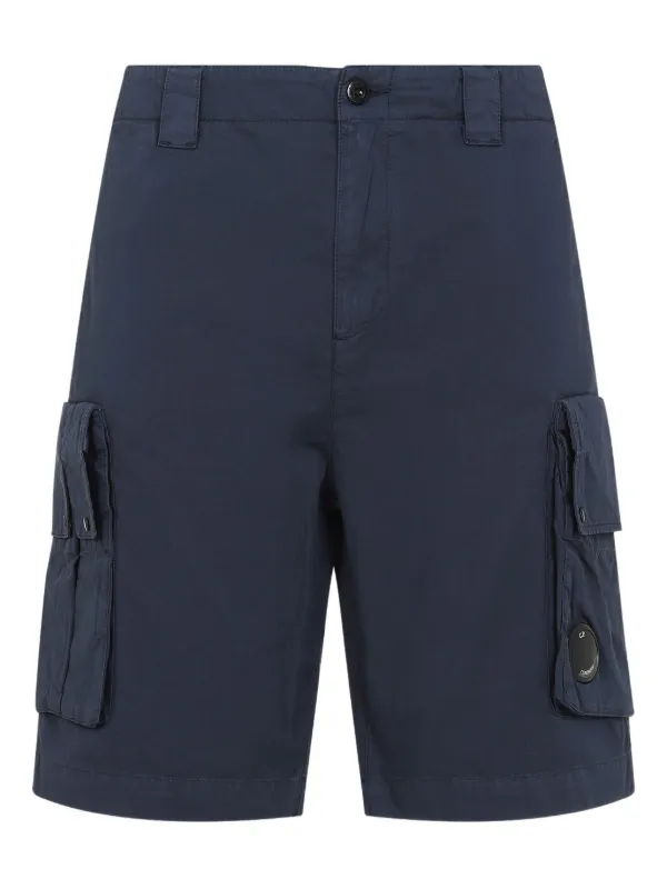 C.P. Company レンズ付き カーゴショートパンツ C.P. Company Iconic Lens カーゴショーツ | ブルー | FARFETCH JP