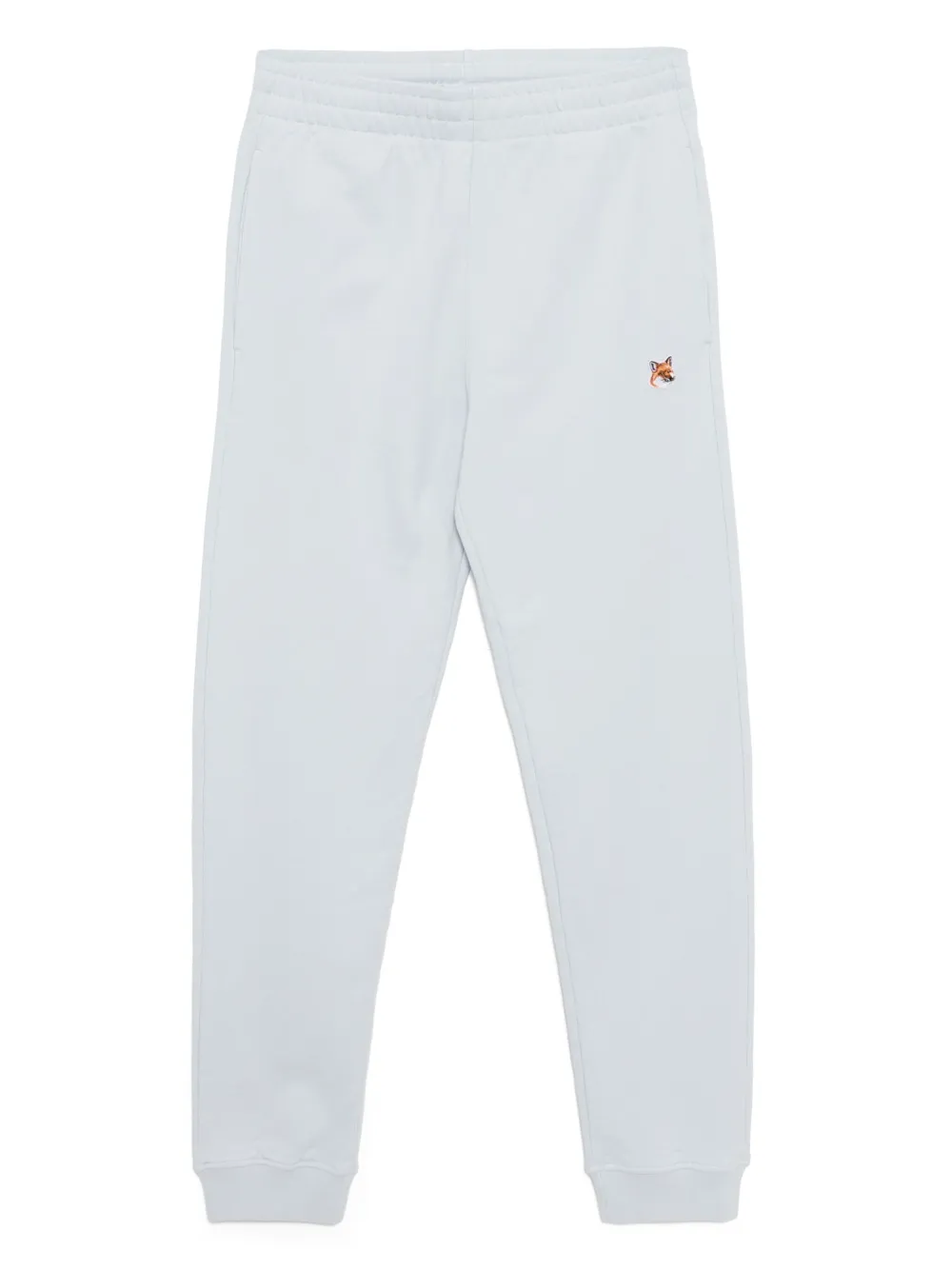 Maison Kitsuné Joggingbroek met Fox Head-patch Blauw