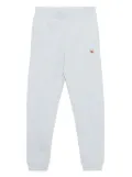 Maison Kitsuné Fox head patch jog pants - Blue