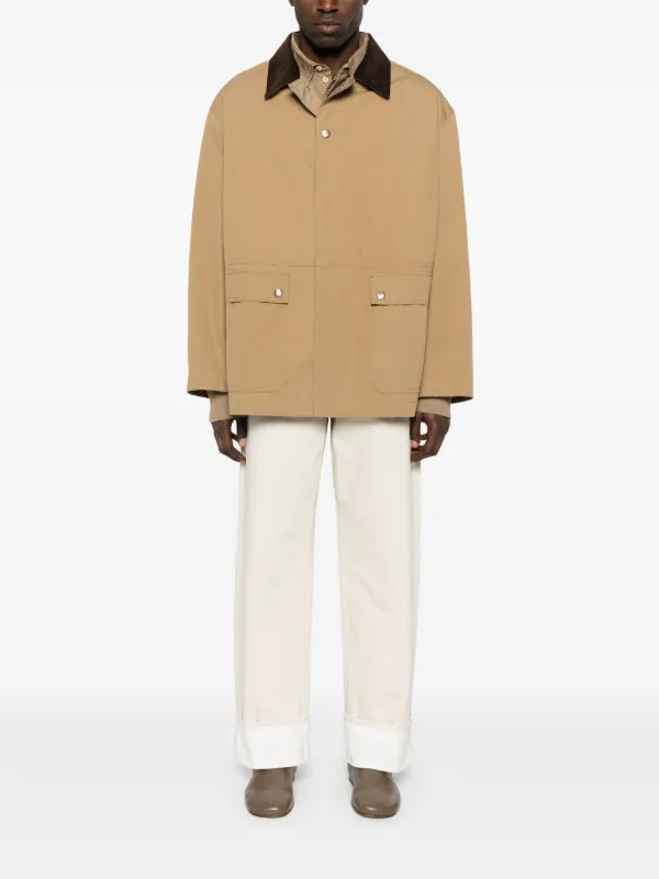 The Row Frank Jacket | Brown | FARFETCH PL The Row Frank Jacket | Brown | FARFETCH PL