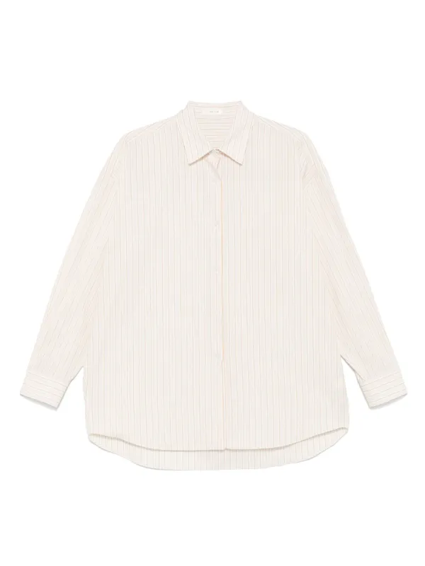 The Row Caster Shirt in Orange