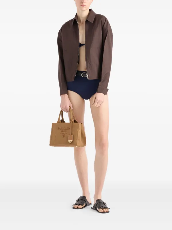 Prada Jardinière Mini Bag | Brown | FARFETCH