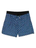 MC2 Saint Barth Inter-print swim shorts - Blue