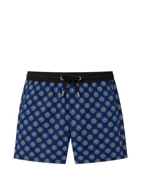 MC2 Saint Barth Inter-print swim shorts