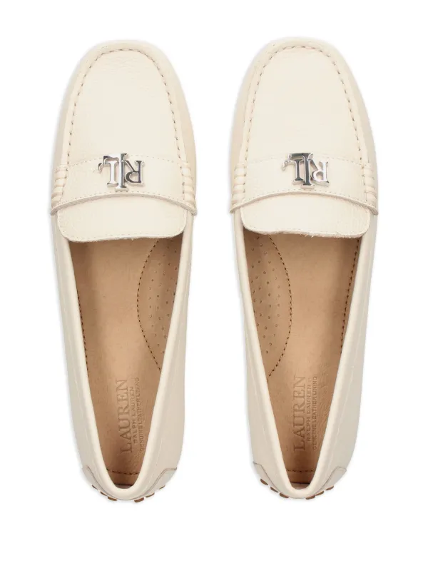 Lauren Ralph Lauren Barnsbury Loafers White FARFETCH GR