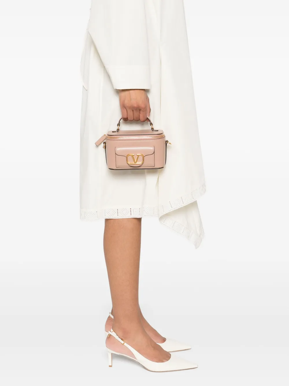 Valentino Garavani Locó shopper - Roze