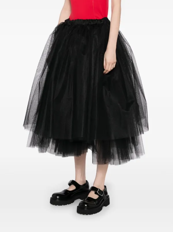 COMMEdesGARÇONS スカート Comme Des Garçons Aラインスカート | ブラック | FARFETCH JP