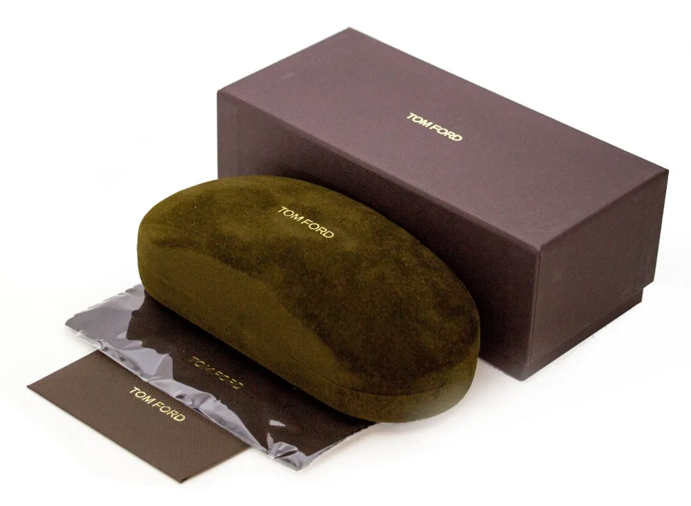 TOM FORD Eyewear transparent-frame sunglasses - Grigio