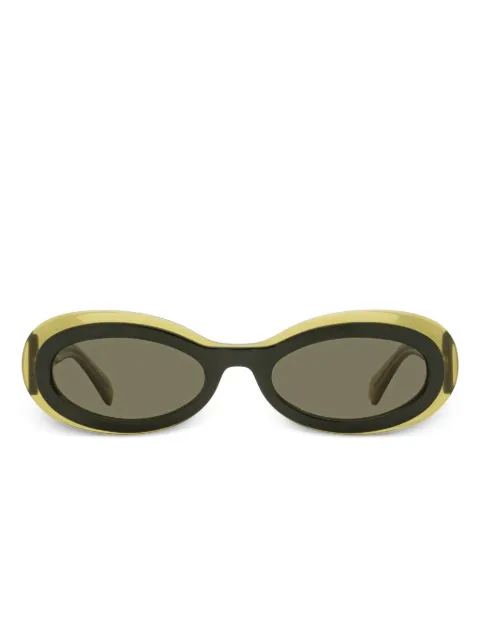 Ferragamo Eyewear oval-frame sunglasses