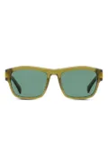 Dunhill rectangle-frame sunglasses - Green