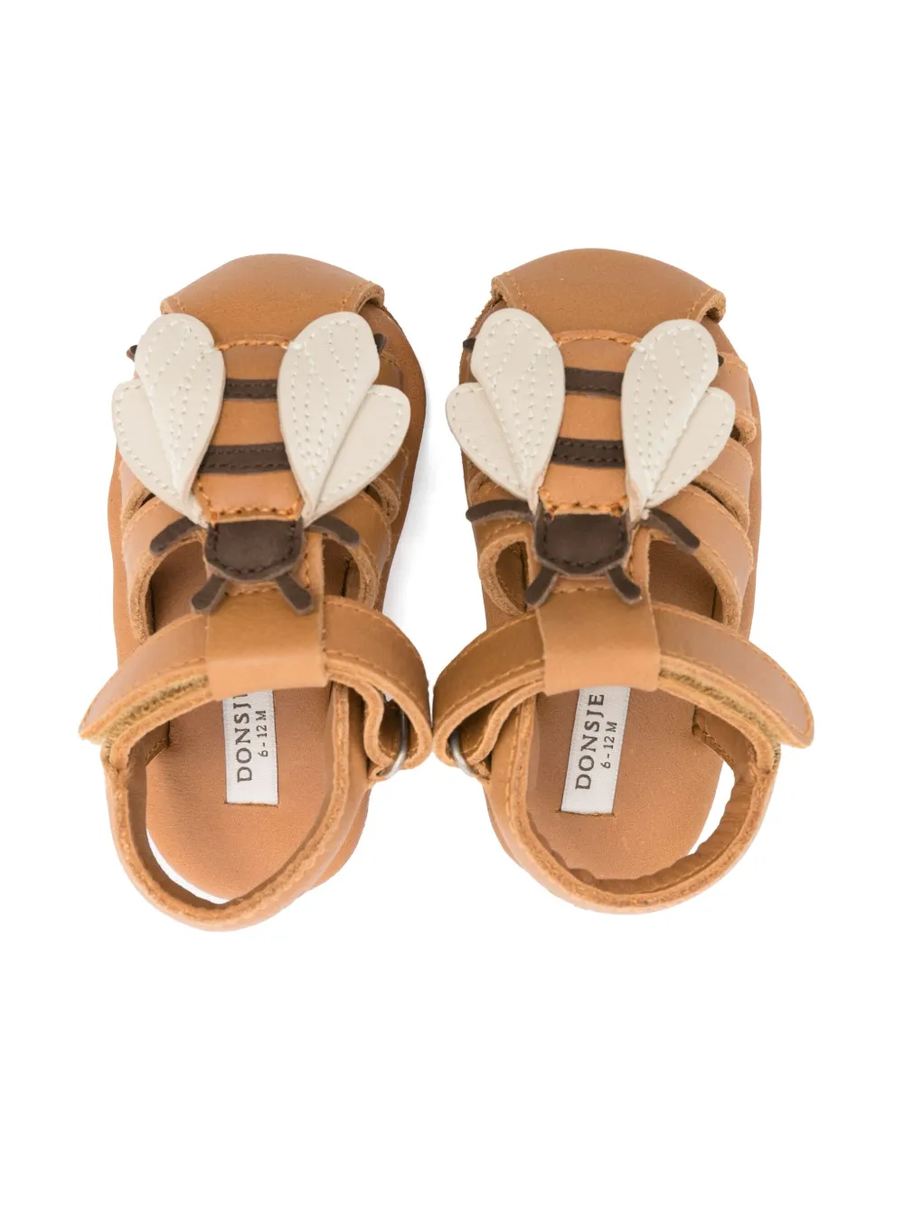 Donsje Duni Sky sandalen Bruin