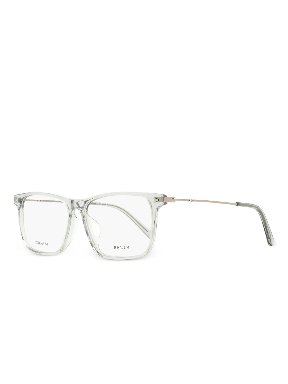 Bally Bril met rechthoekig montuur Grijs