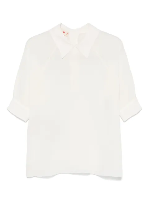 Marni crepe blouse 