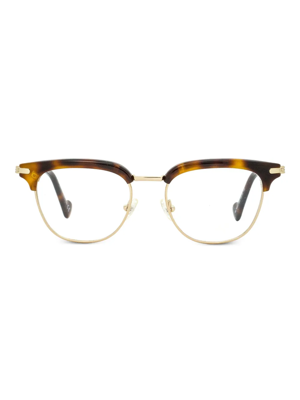 Moncler Tortoiseshell Detailing Frames In Brown