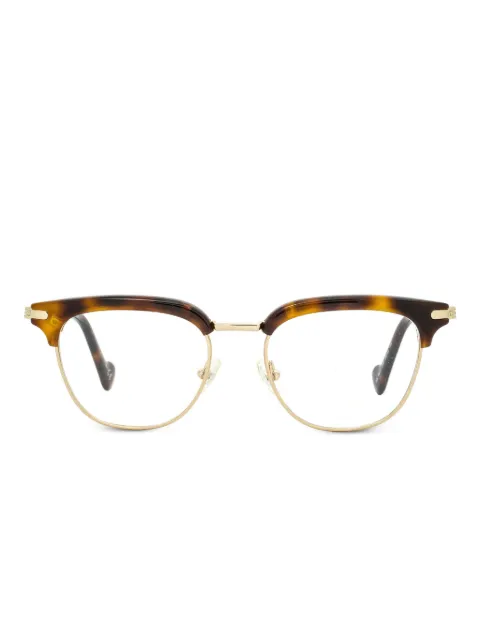 Moncler Eyewear armazón estilo carey