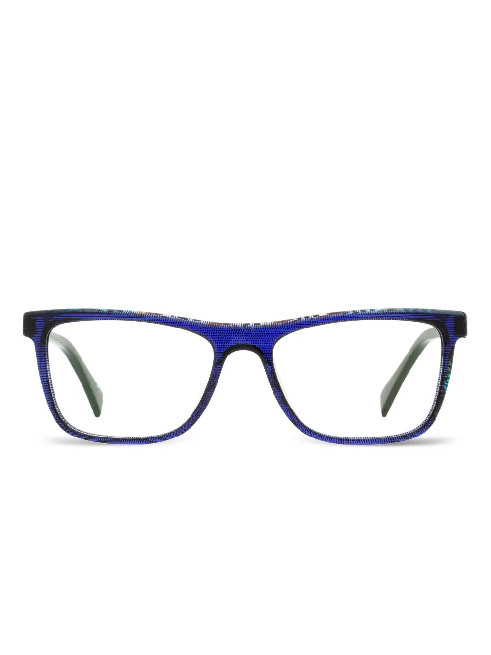Alain Mikli rectangle-frame glasses | Blue | Image 1