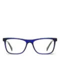 Alain Mikli rectangle-frame glasses - Blue