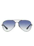 Ray-Ban Aviator-frame sunglasses - Black