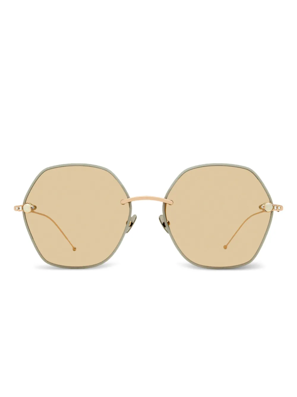 Pomellato Eyewear hexagonal-shape sunglasses | Grey | Image 1