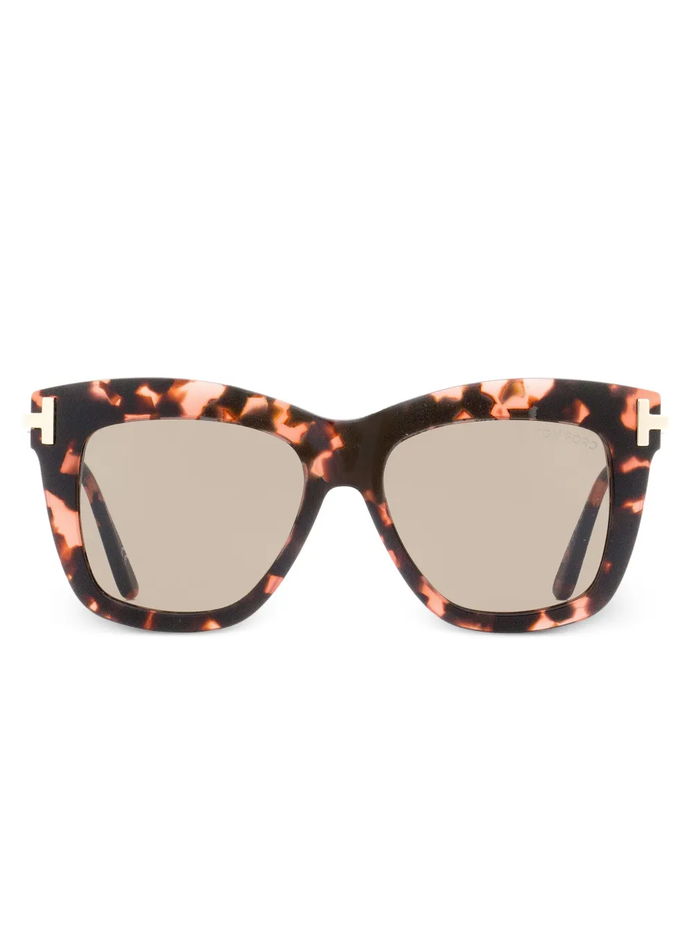 TOM FORD Eyewear Dasha トータスシェル サングラス - ブラウン TOM FORD Eyewear Dasha トータスシェル サングラス - ブラウン