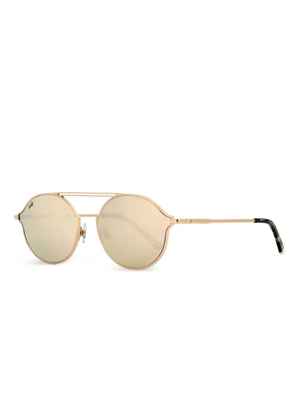 WEB eyewear round-frame sunglasses - Goud