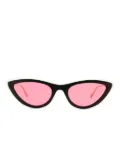 MCM cat-eye sunglasses - Black
