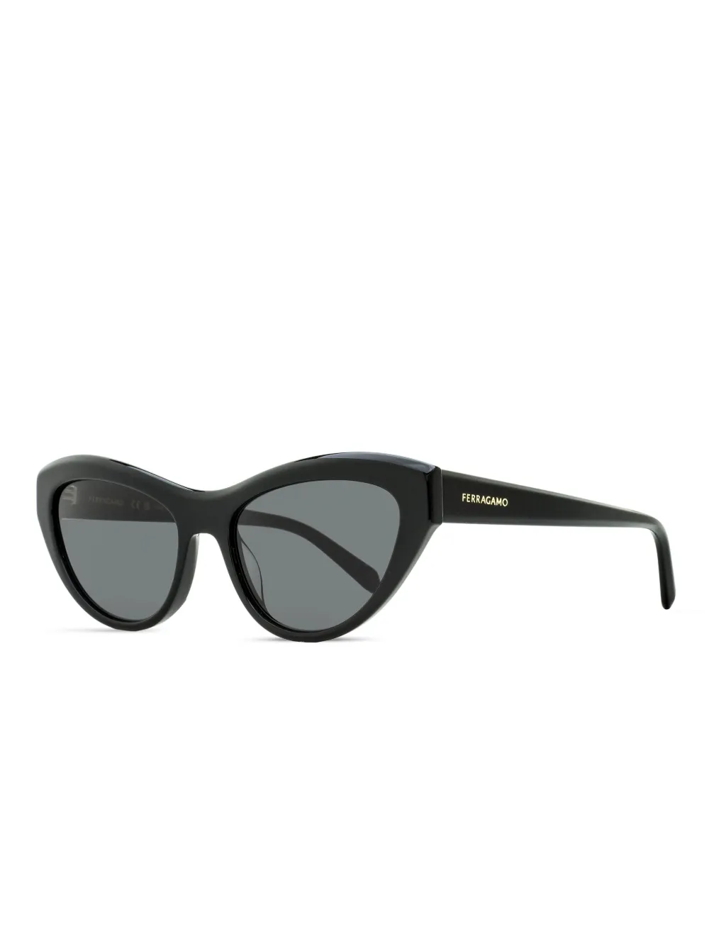 Ferragamo Eyewear 1103 cat-eye zonnebril Zwart