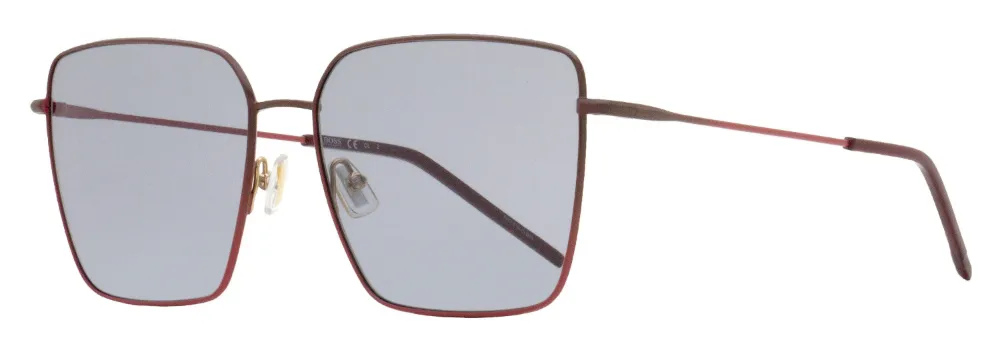 BOSS oversize-square sunglasses - Rosso