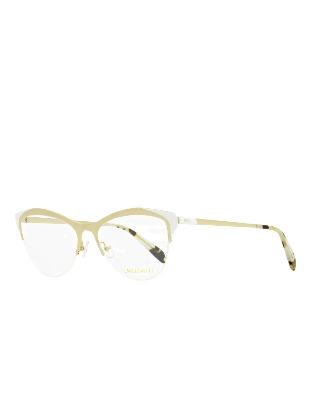 Pucci 5073 Logo-detail Glasses In Multi