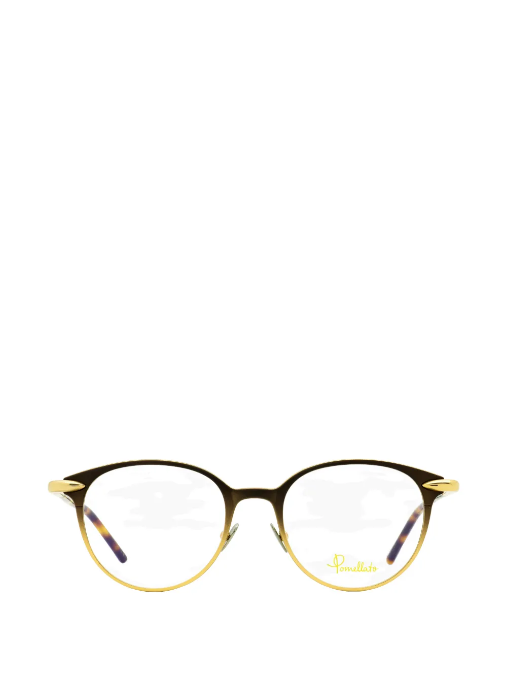 Pomellato Eyewear Griffe Oval-frame Glasses In Multi
