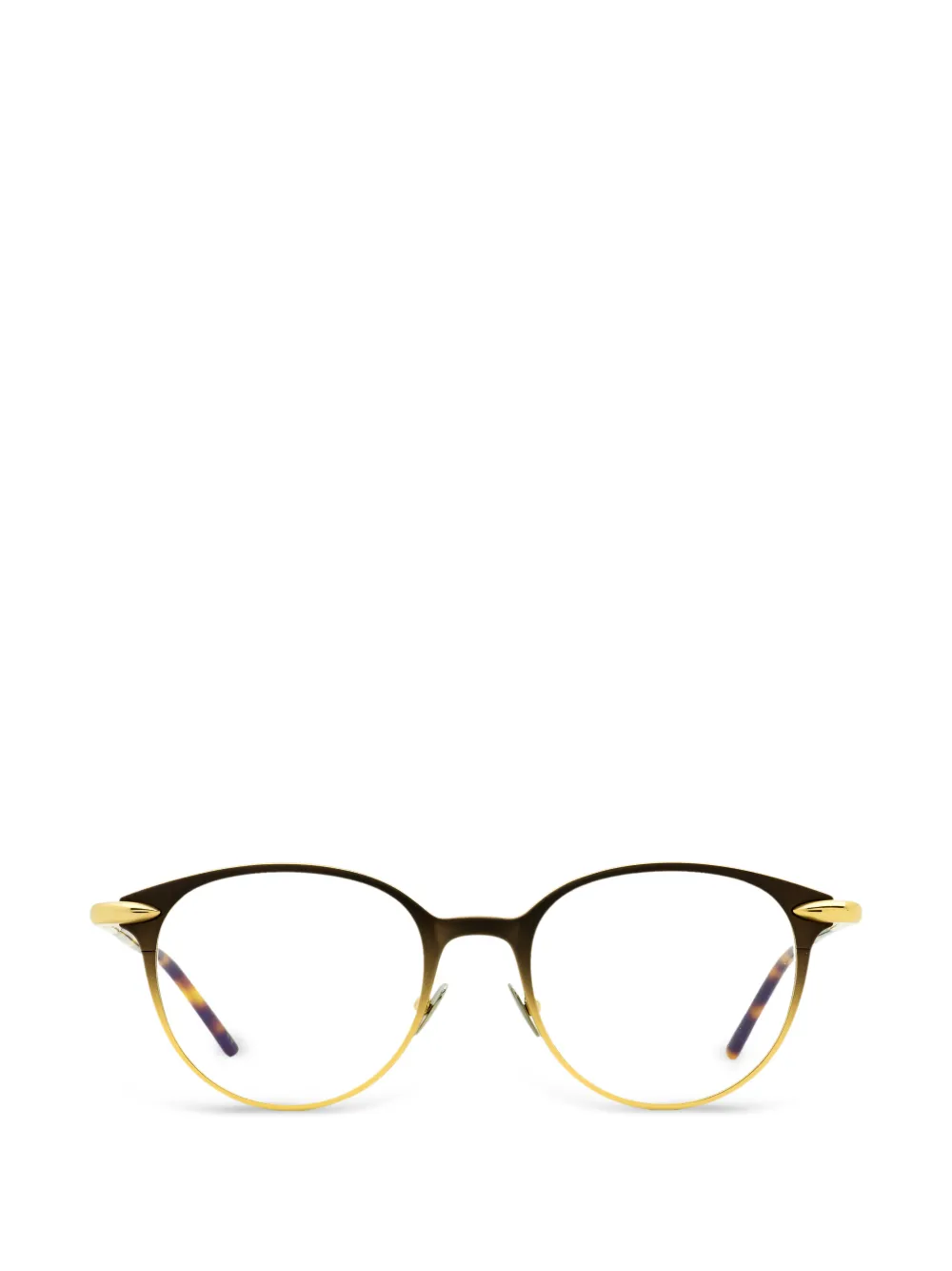 Pomellato Eyewear Griffe oval-frame glasses - Oro