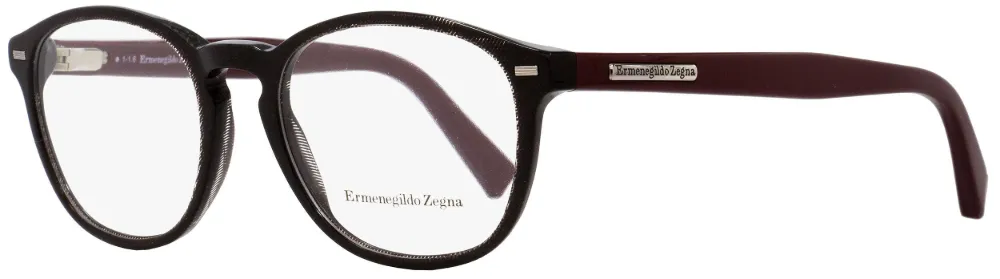 Zegna round-frame glasses - Rosso