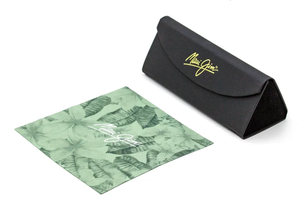 Maui Jim Oval-frame Glasses In Black